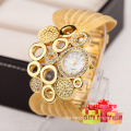 Special Design Fashion Women Rhinestone Bracelets Wrap Lady Wrist Watch Cestbella Special Gifts Watch